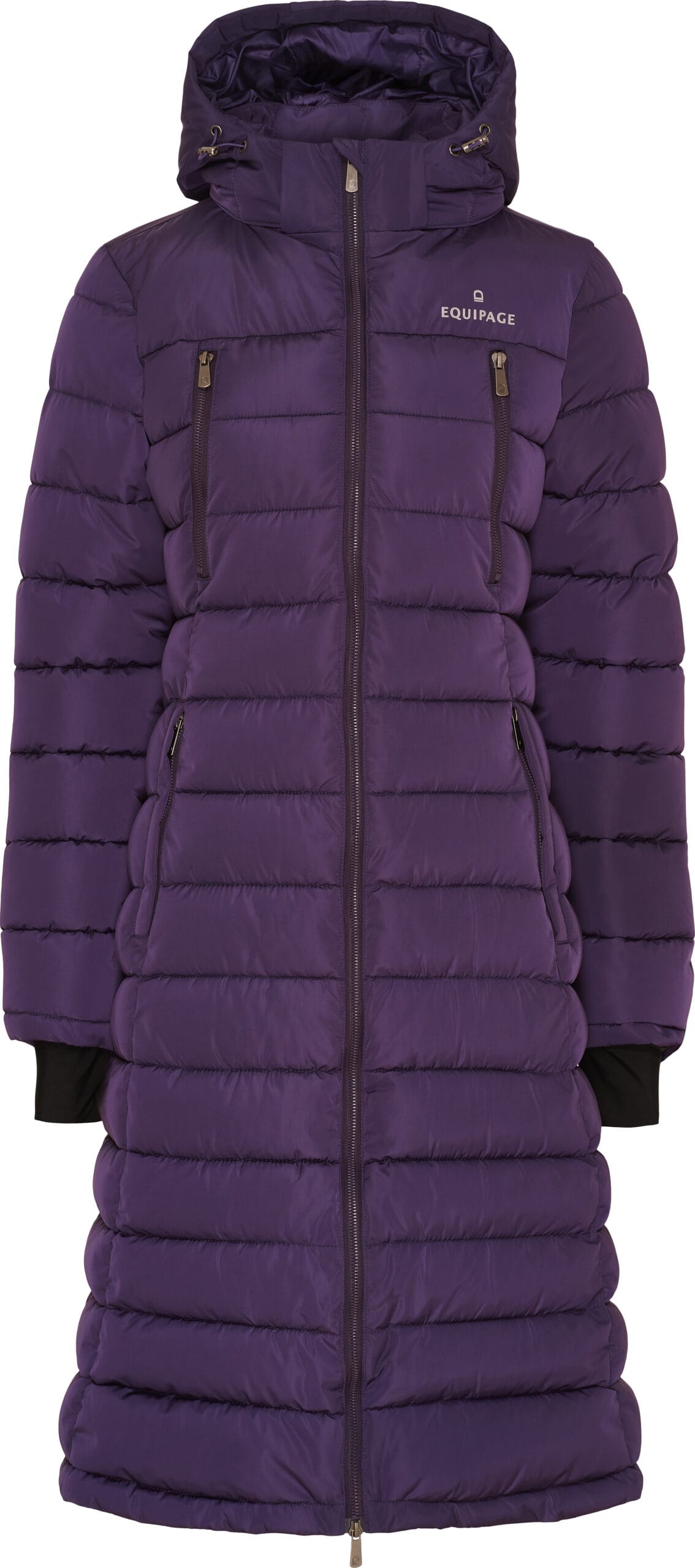 Equipage Candice 2.0 l&aring;ng ridjacka - Lila , X-Small