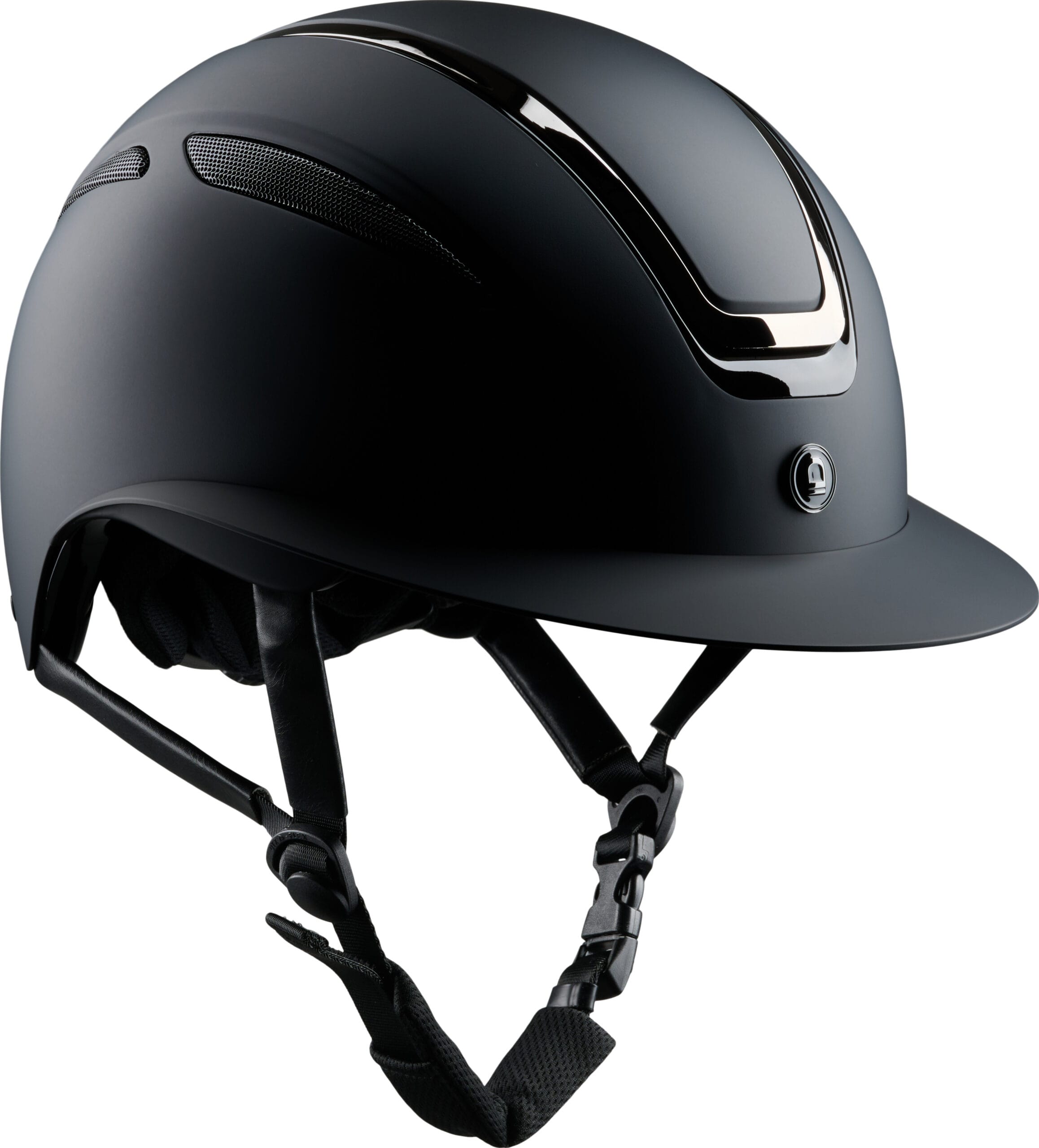 Equipage Guardian MIPS Ridhj&auml;lm Matt Plain - Svart , 53-55 cm
