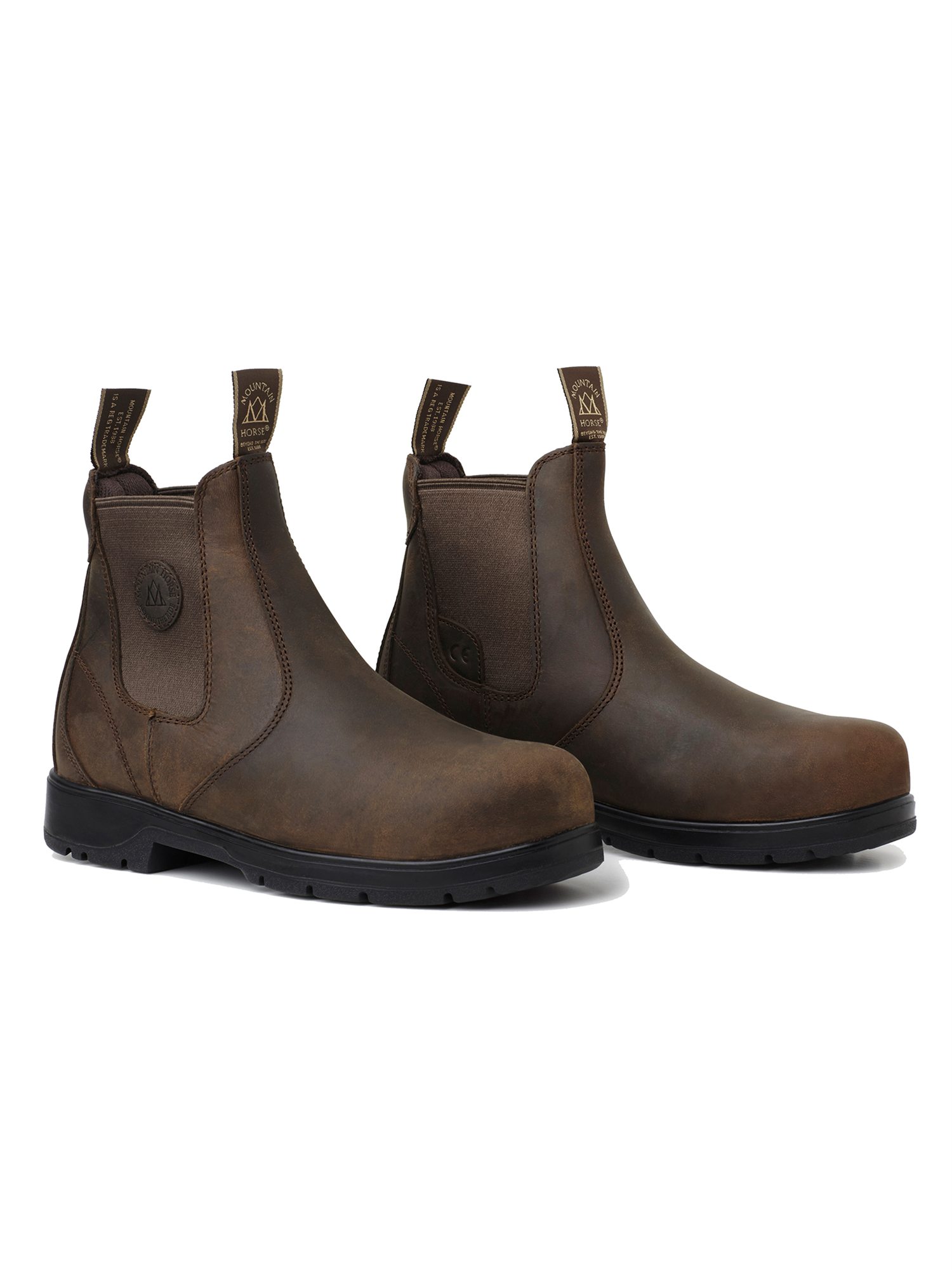 Mountain Horse Protective Jodphur XTR Lite St&aring;lh&auml;tta Stallsko - Brun , 46