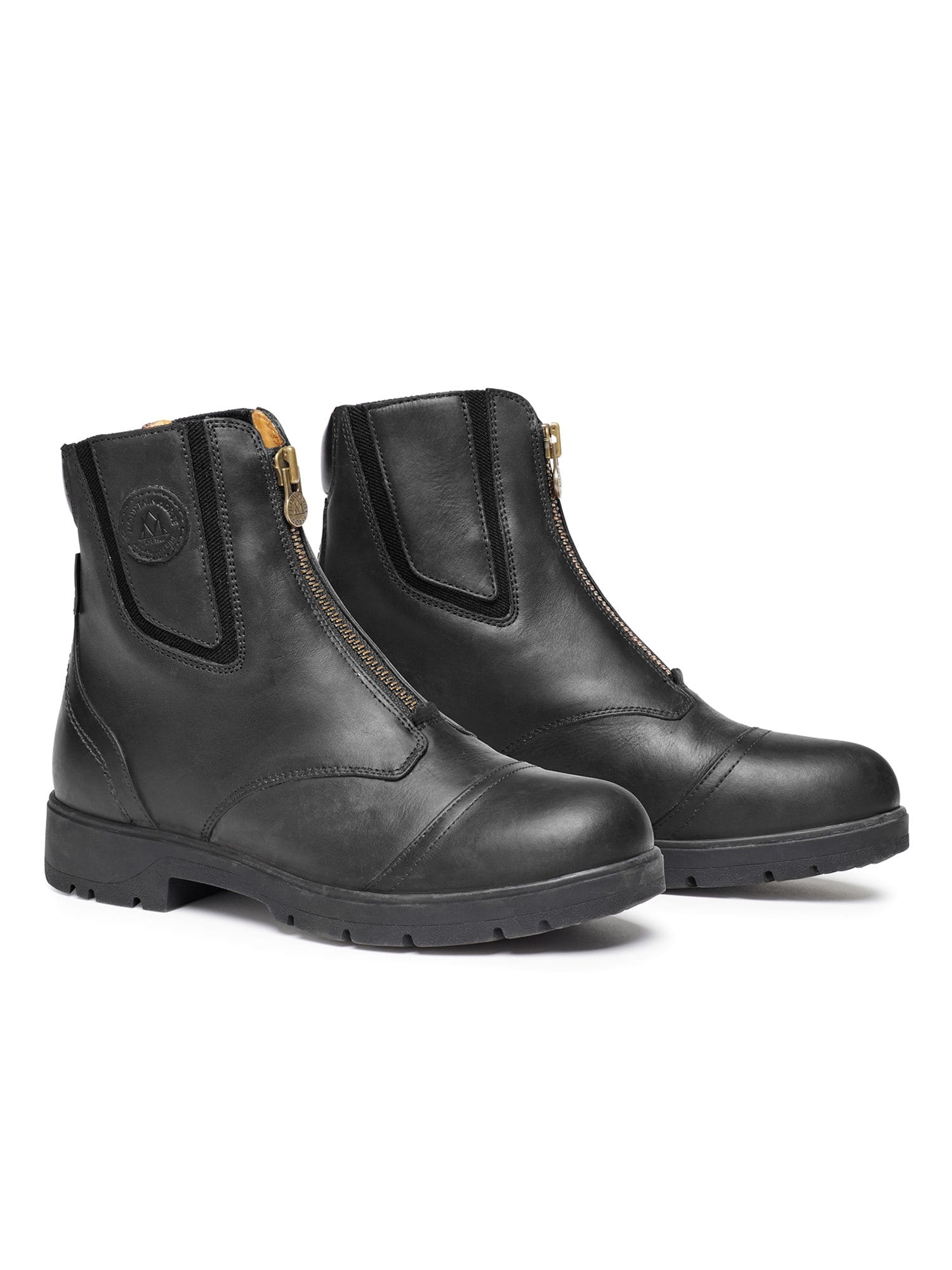 Mountain Horse Wild River Zip Ridsko Paddock Boot - Svart , 36