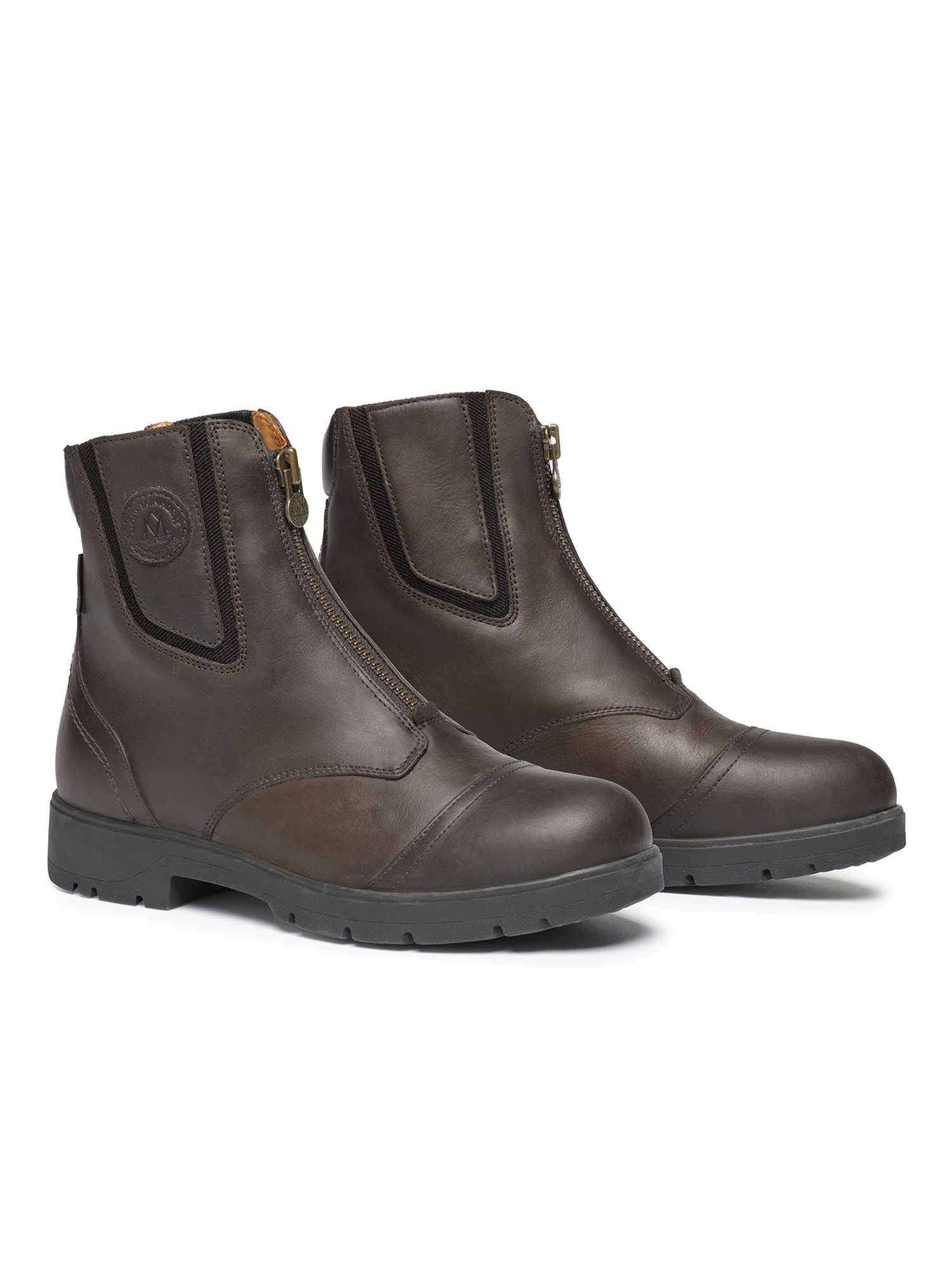 Mountain Horse Wild River Zip Ridsko Paddock Boot - Brun , 46