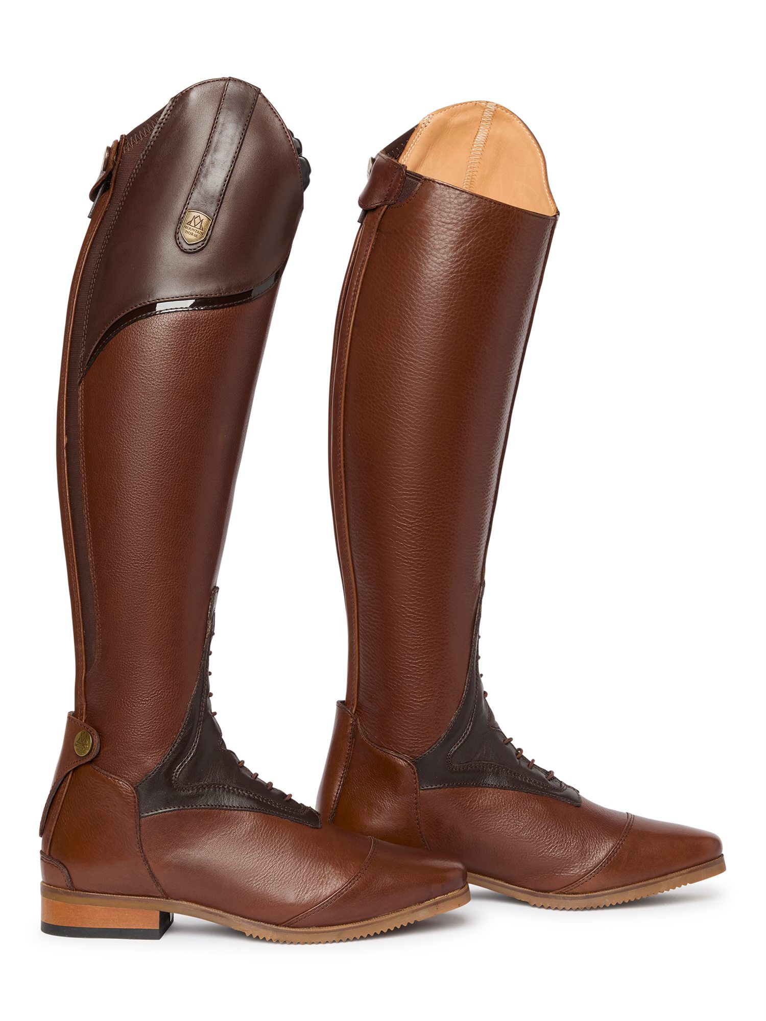 Mountain Horse Sovereign High Rider Ridst&ouml;vlar - Brun , 37 , Regular/wide