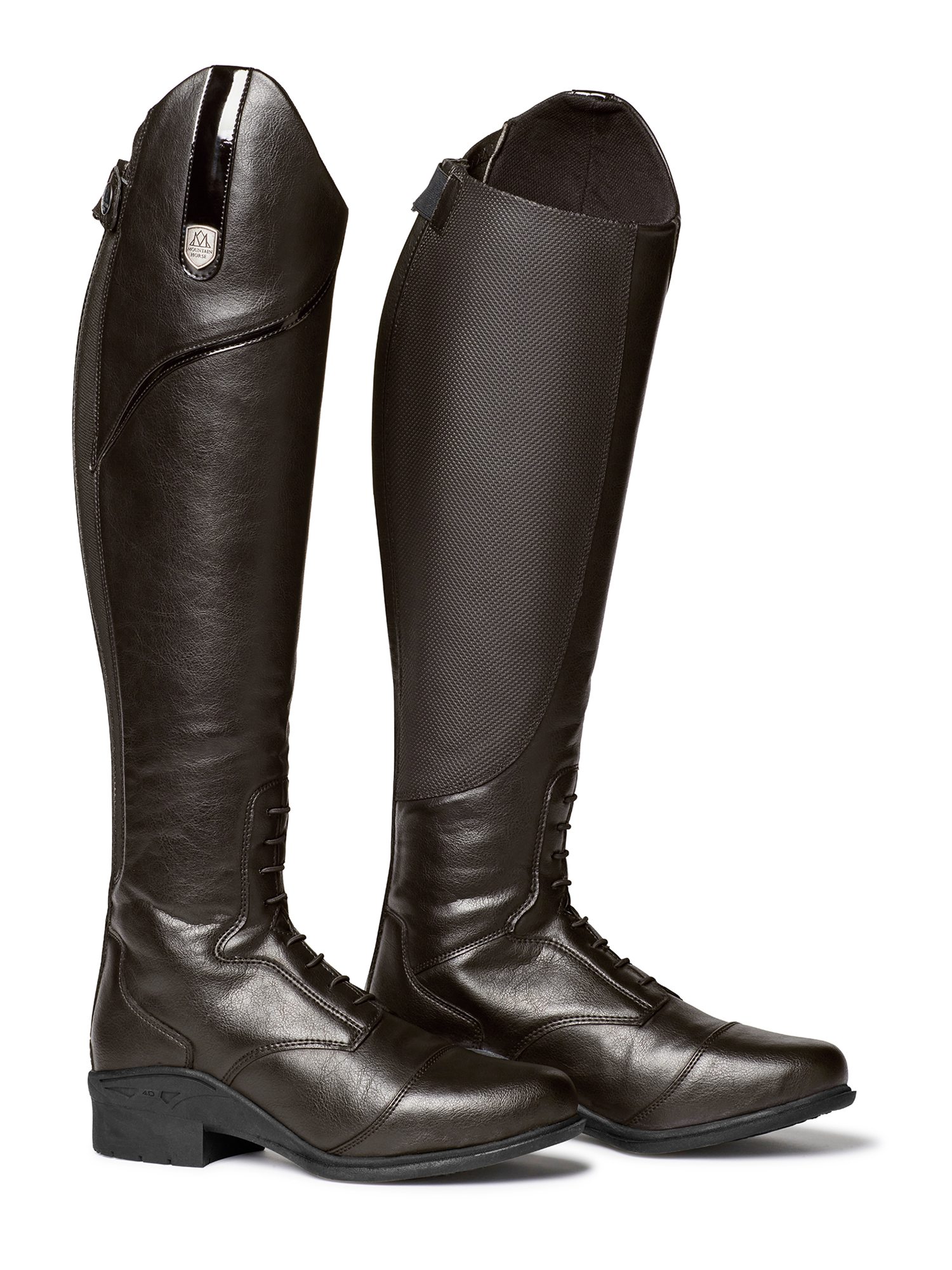 Mountain Horse Veganza Ridst&ouml;vlar - M&ouml;rkbrun , 38 , Regular/wide