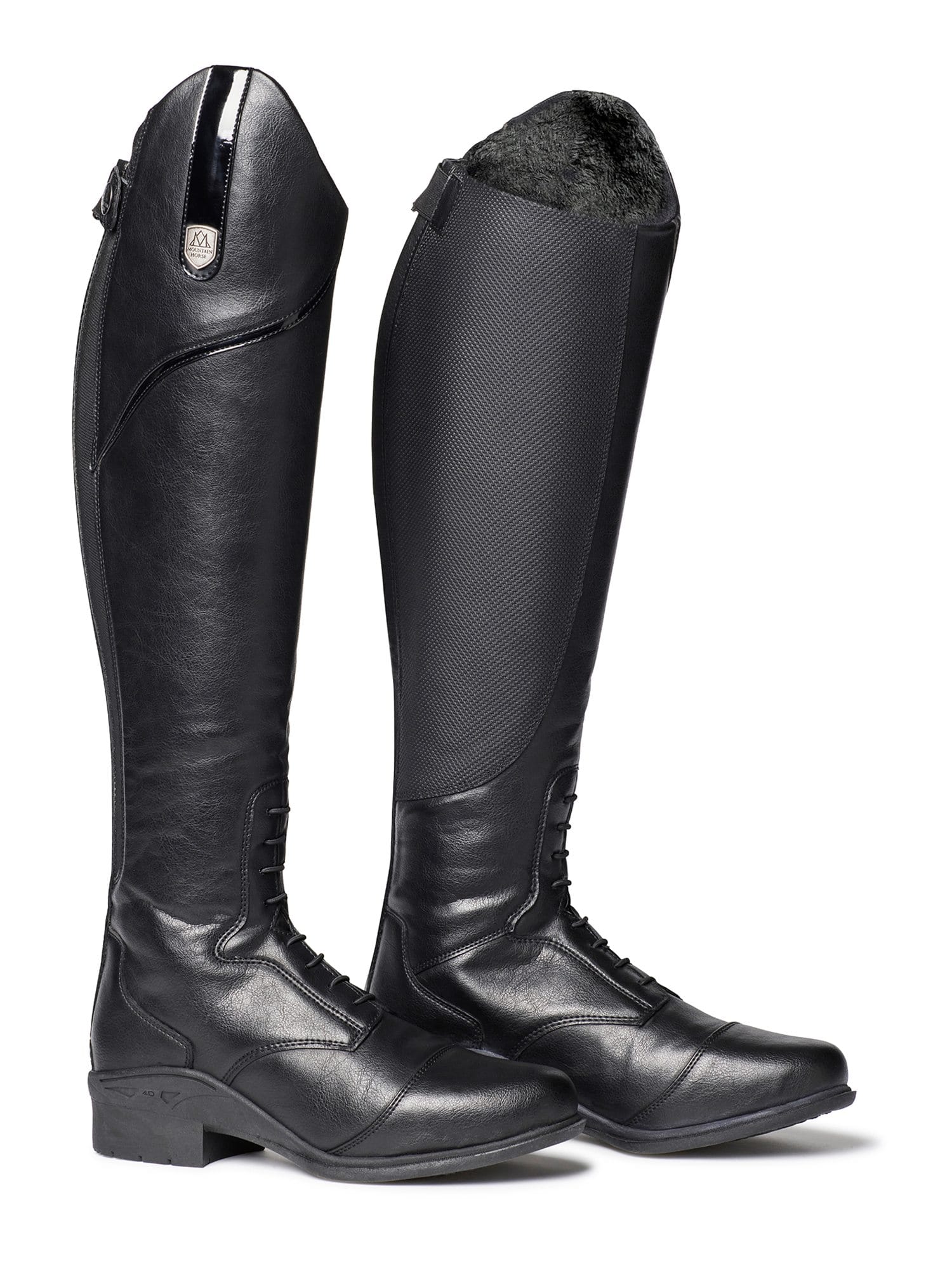 Mountain Horse Veganza Winter Varmfodrade Ridst&ouml;vlar - Regular/wide , 41