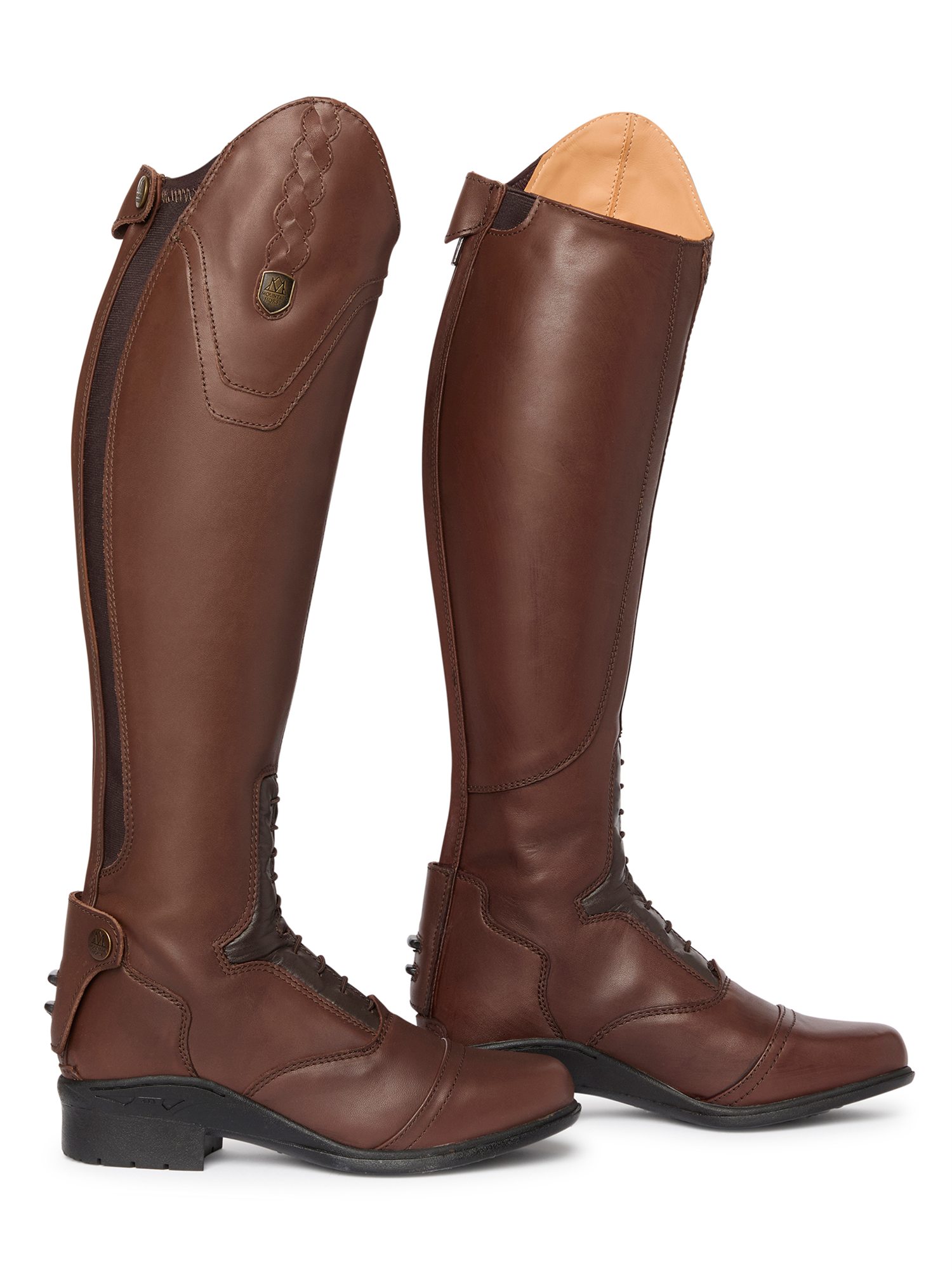 Mountain Horse Valkyria Ridst&ouml;vlar - Brun , 36 , Short/regular