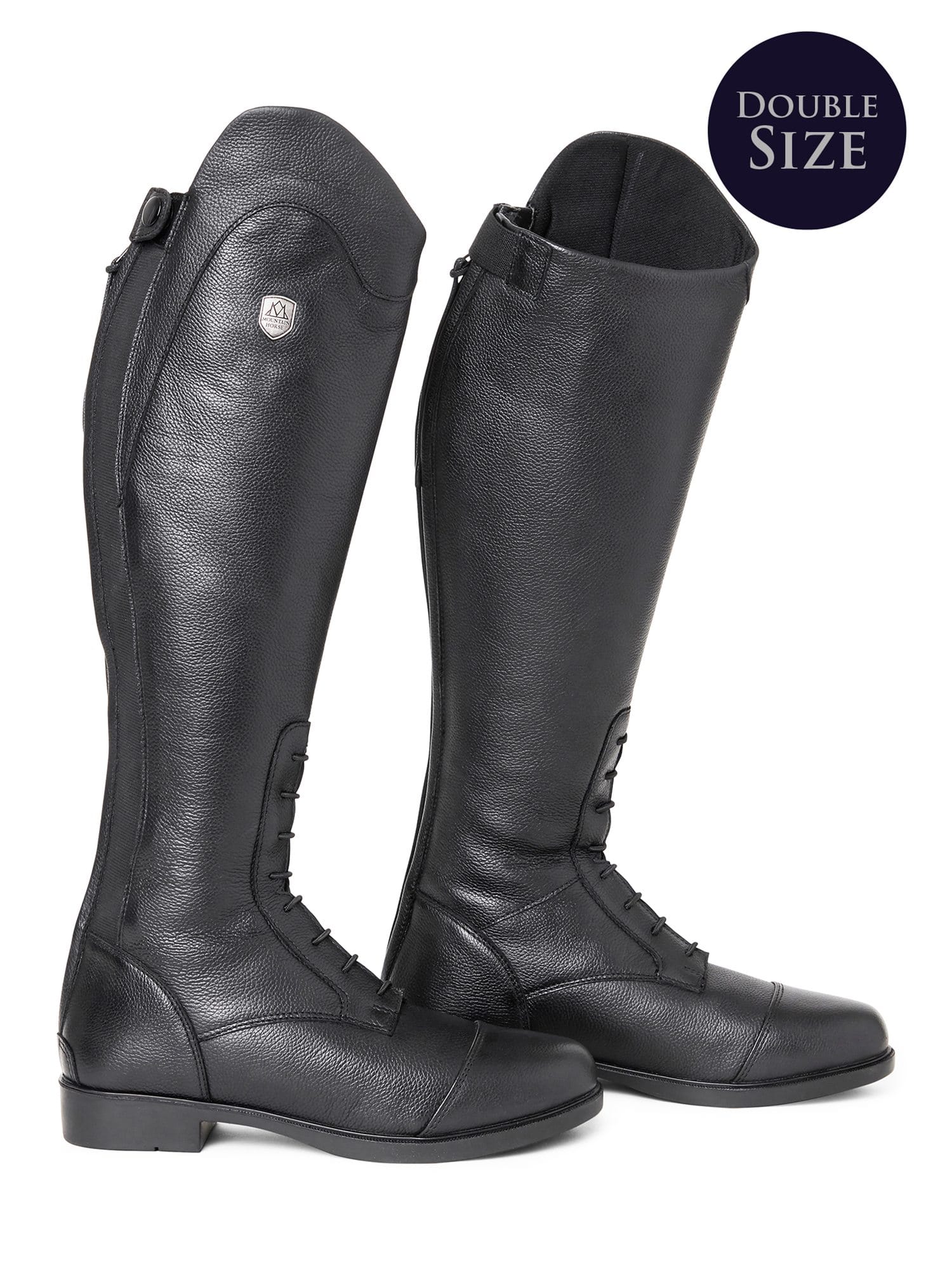 Mountain Horse Ragazza Young Ridst&ouml;vlar Barn/Ungdom - Svart , 36/37 , Regular/wide