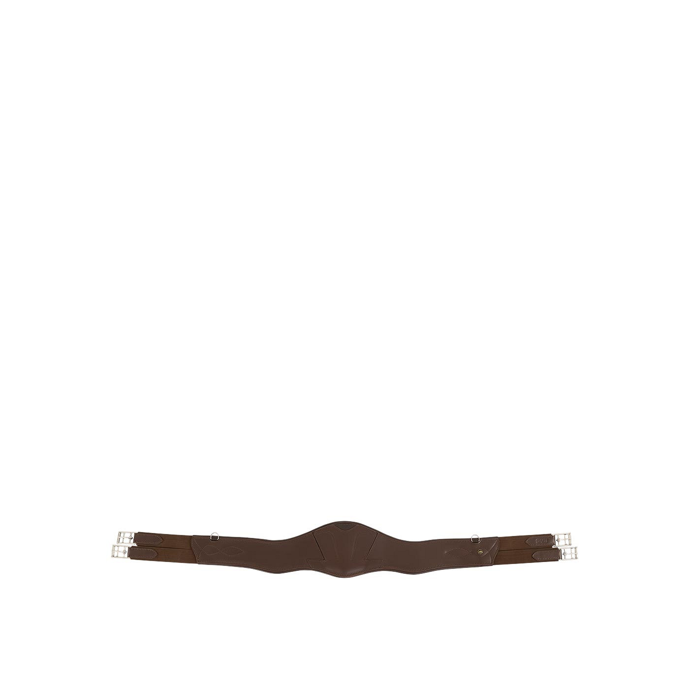 BR Bakewell sadelgjord - Oak/Silver , 115 cm