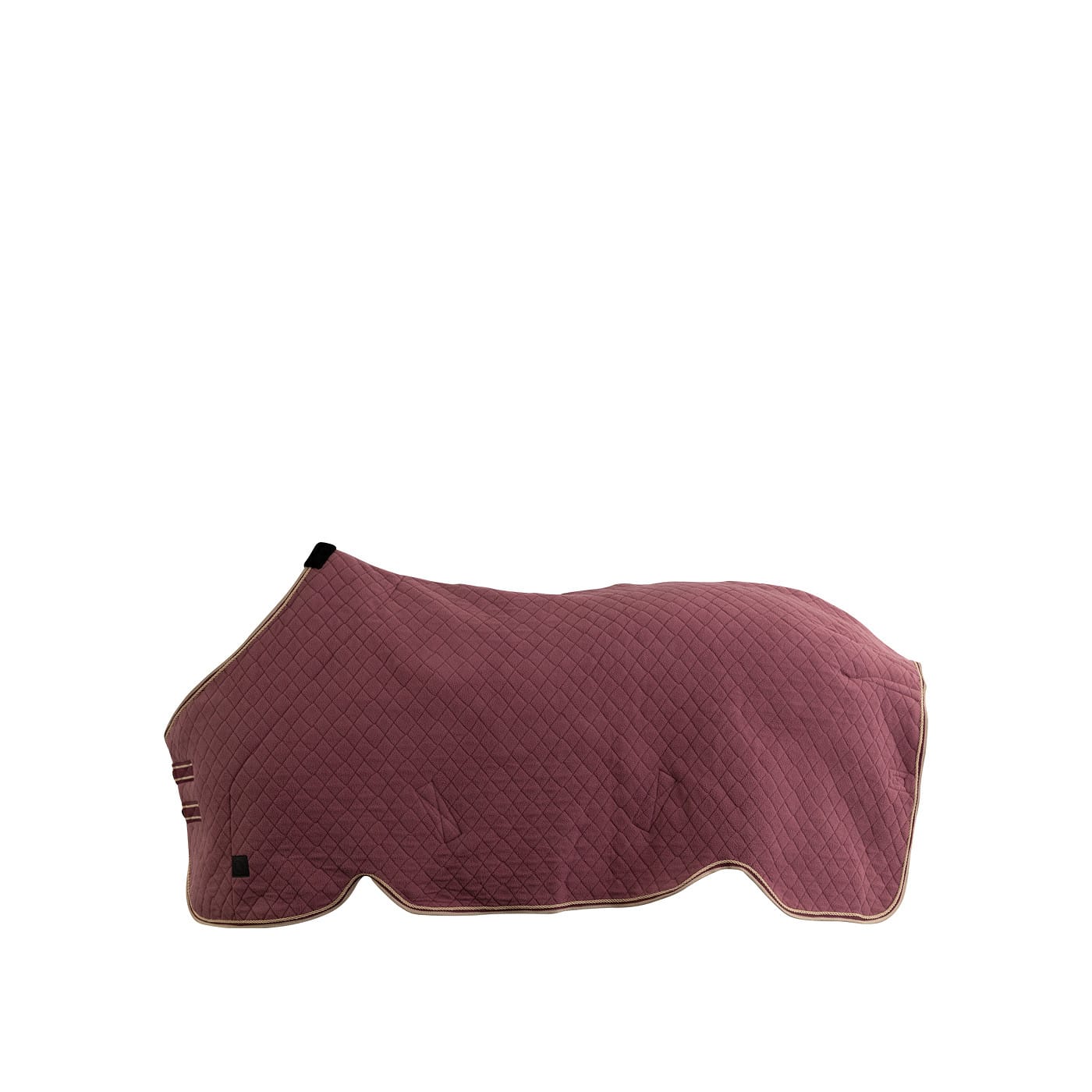 BR Classic Luxe Fleecet&auml;cke - Maroon , 165/125 cm