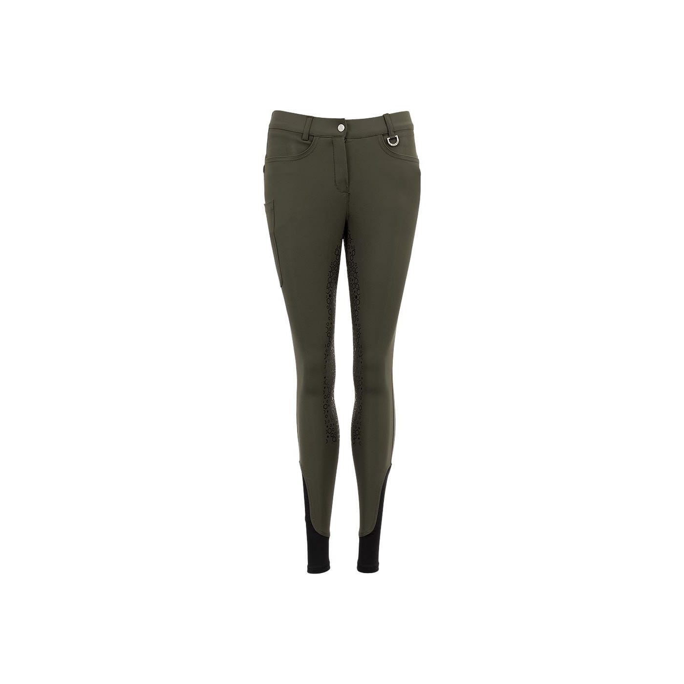 BR Ridbyxor Maury Dam helskodda med silikon - Forest Green , 34