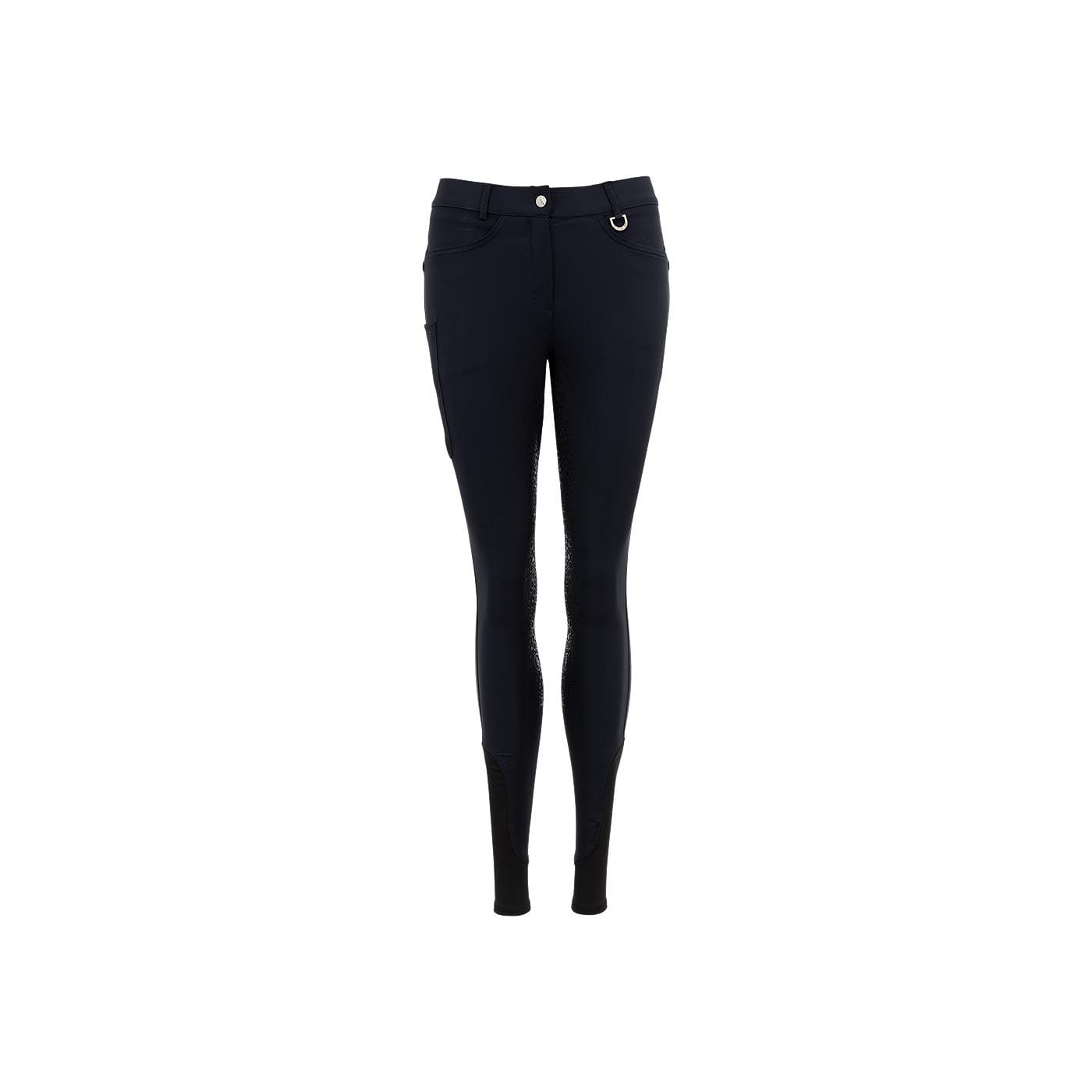 BR Ridbyxor Maury Dam helskodda med silikon - Dark Sapphire , 46