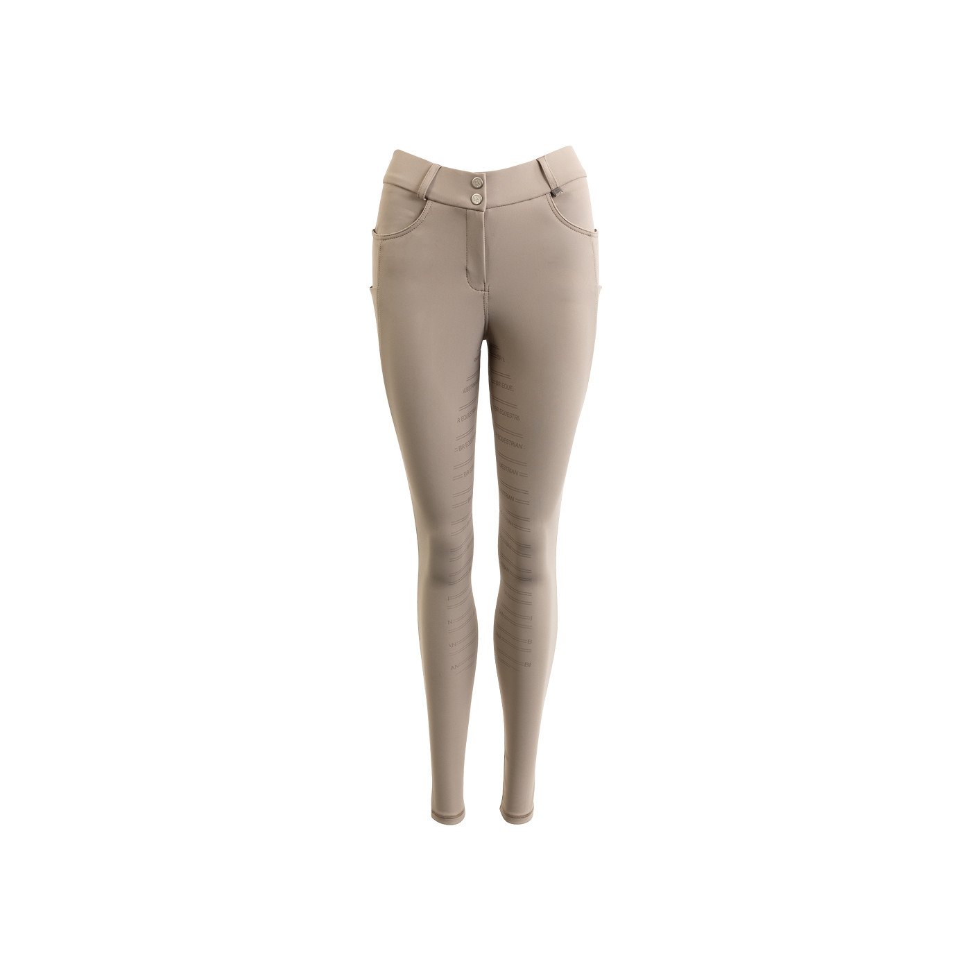 BR Mathilda Dam Helskodda Ridbyxor - Simply Taupe , 32