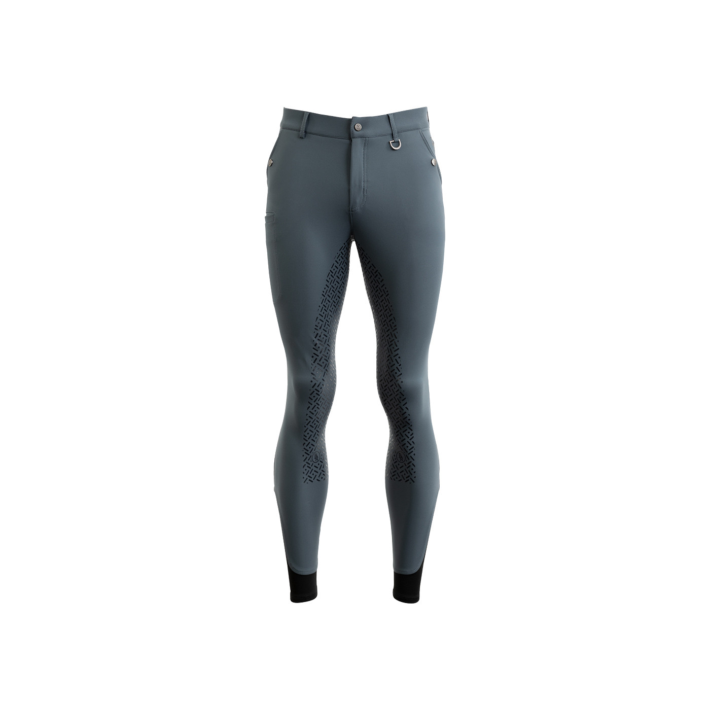 BR Ridbyxor Maikel Herr helskodda med silikon - Dark Slate , 44