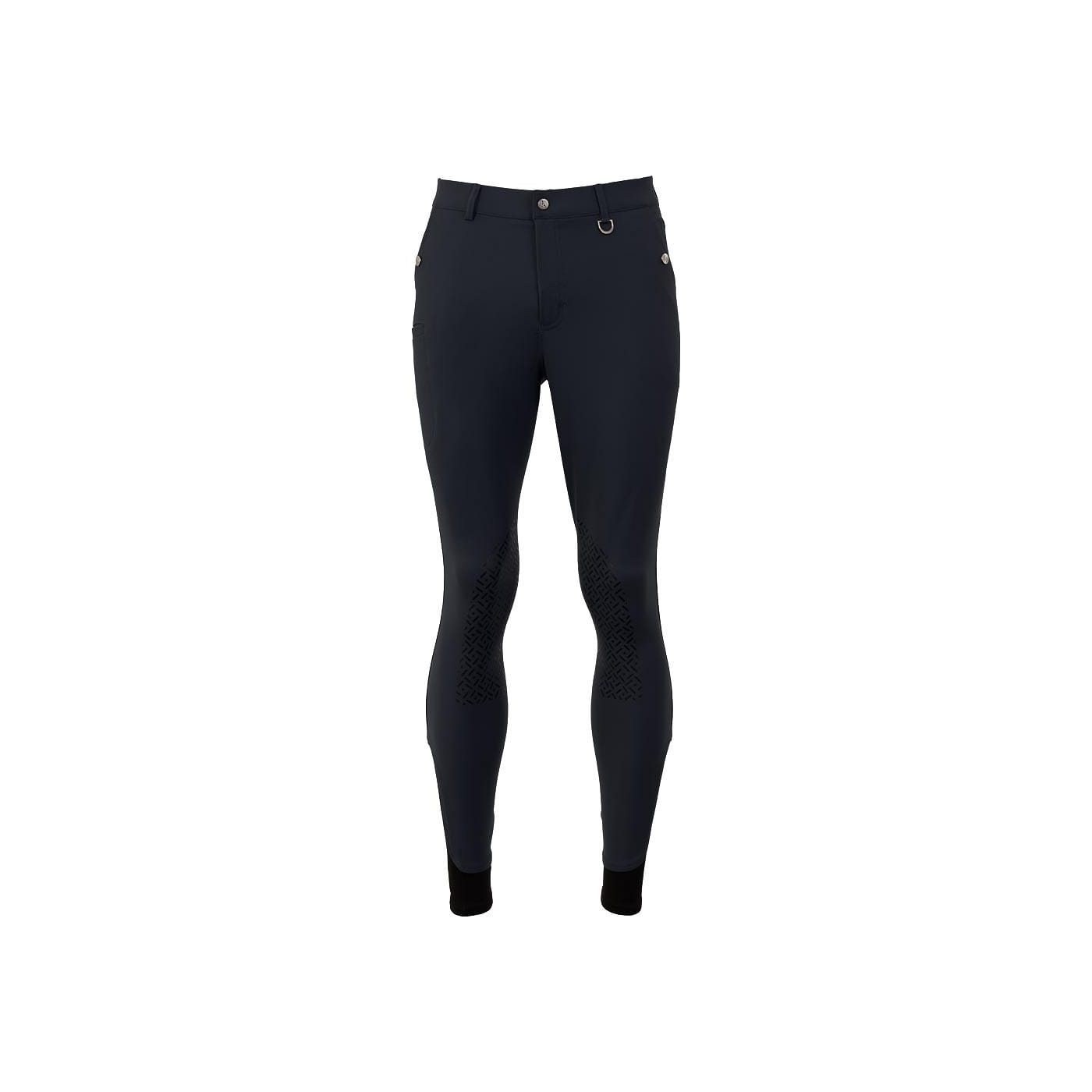 BR Ridbyxor Maikel Herr kn&auml;skodda med silikon - Dark Sapphire , 46