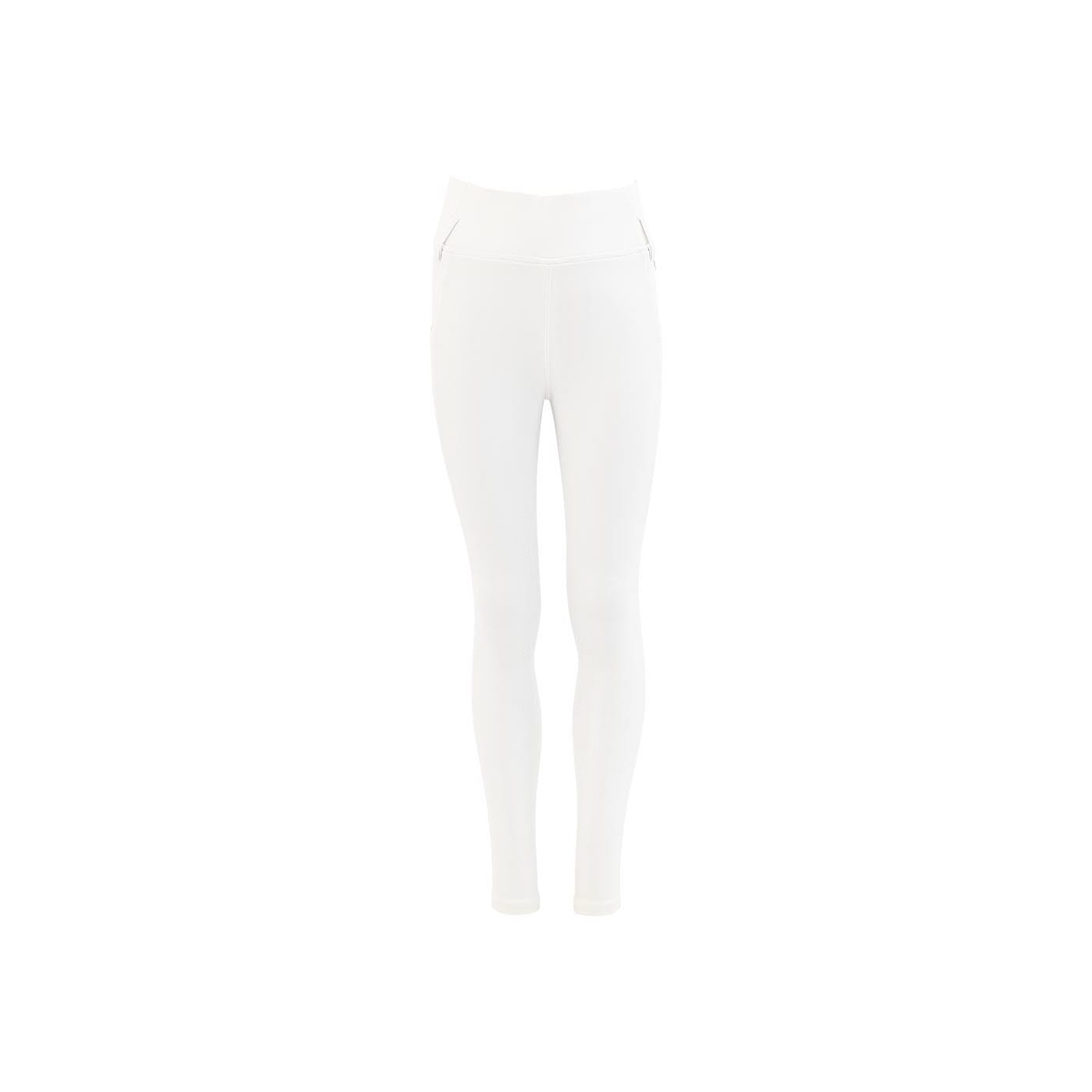 BR Lecce Ridtights Barn Helskodda Silikon - Lucent white , 116