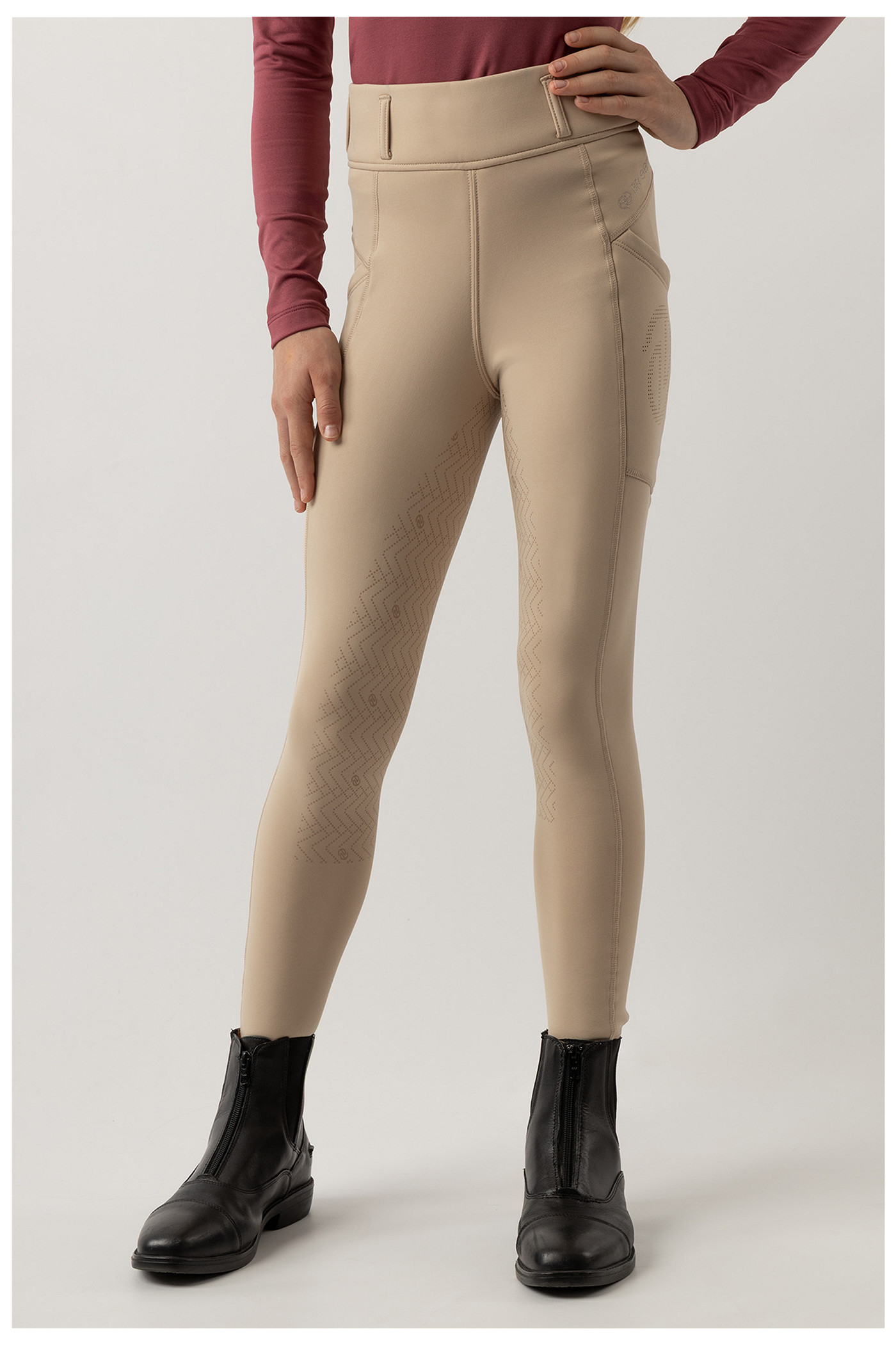 BR Eevolv Lenny Ridtights Barn - Doeskin , 140