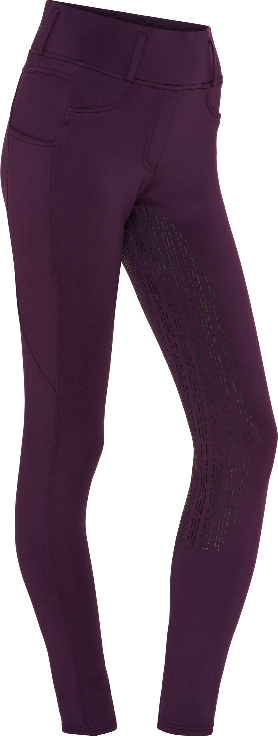 Equipage Shannon ridtights, helskodd grip - Purple Pennant , X-Small