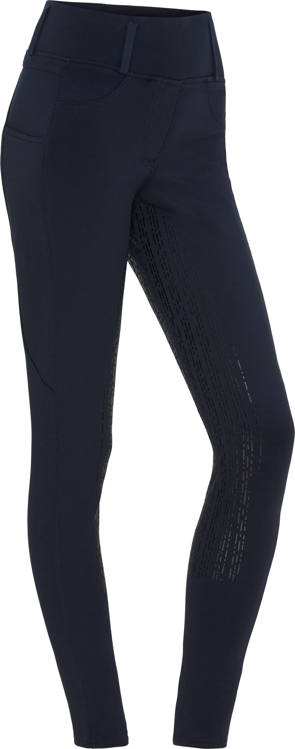 Equipage Shannon ridtights, helskodd grip - Navy , X-Small