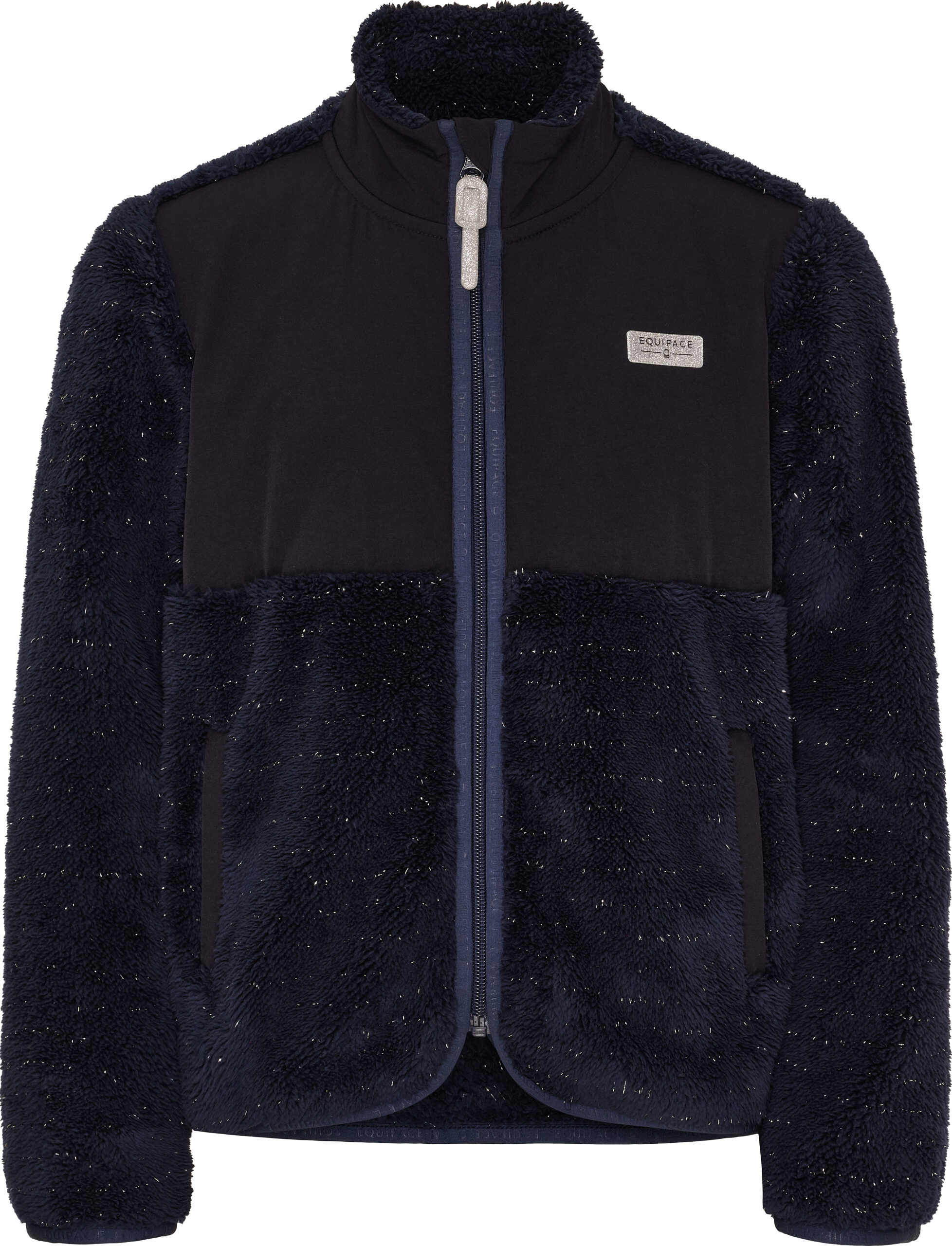 Equipage Odessa fleecejacka f&ouml;r barn - Navy , 92