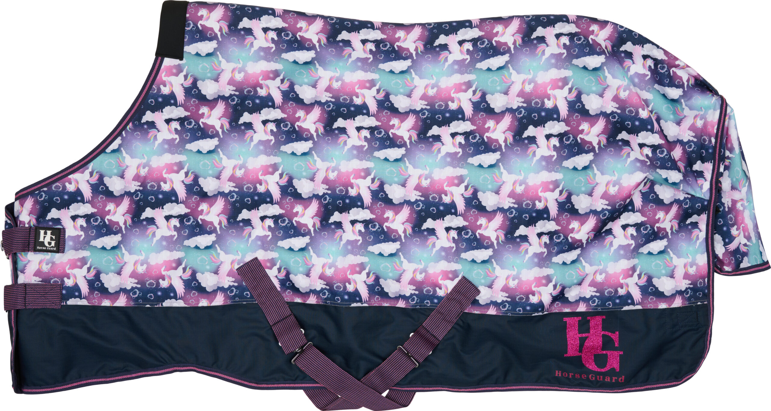 Horse Guard Josh utet&auml;cke 600D 100 g - Majolica Blue , 105 cm
