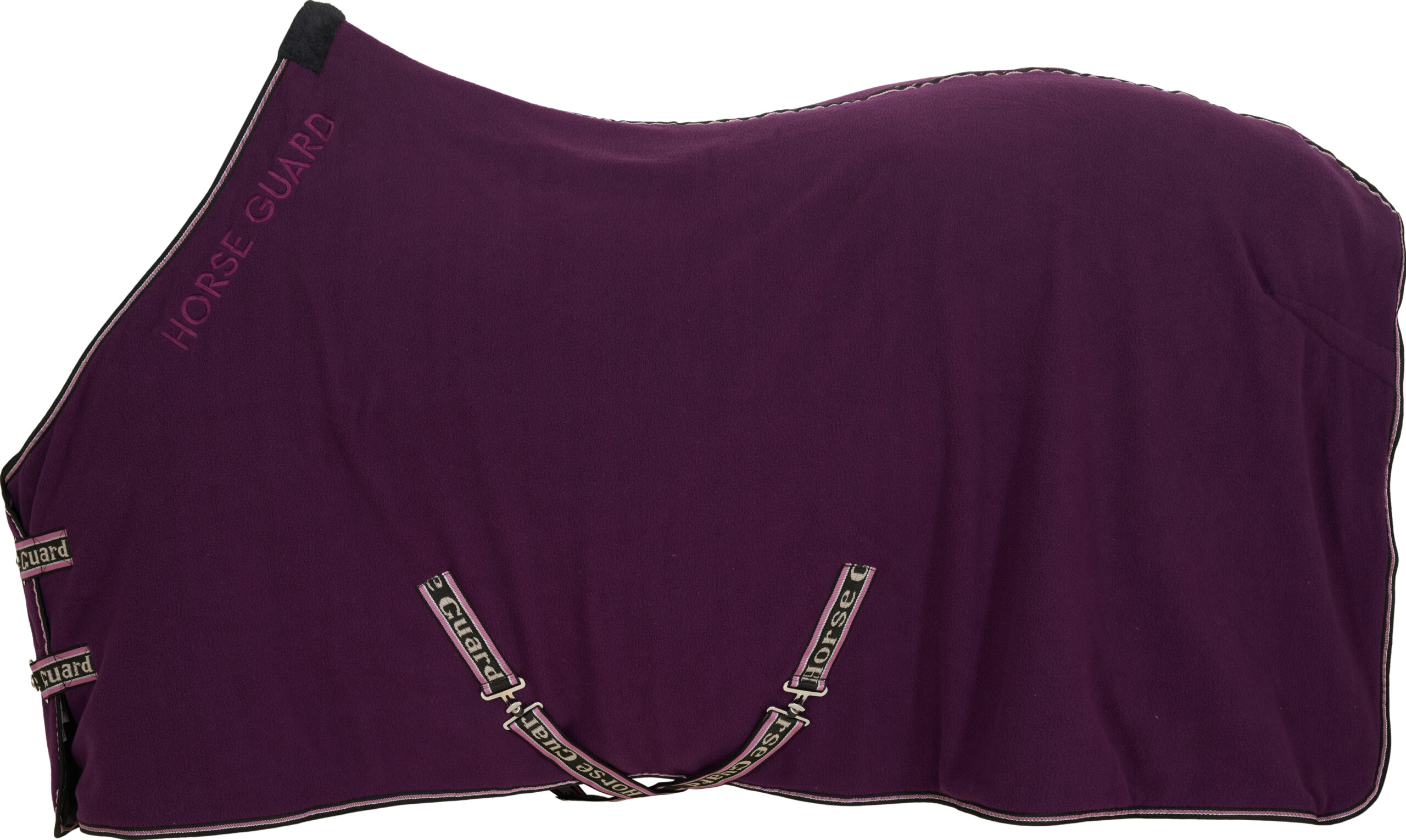 Horse Guard Layne fleecet&auml;cke med teddy - Purple Pennant , 115 cm