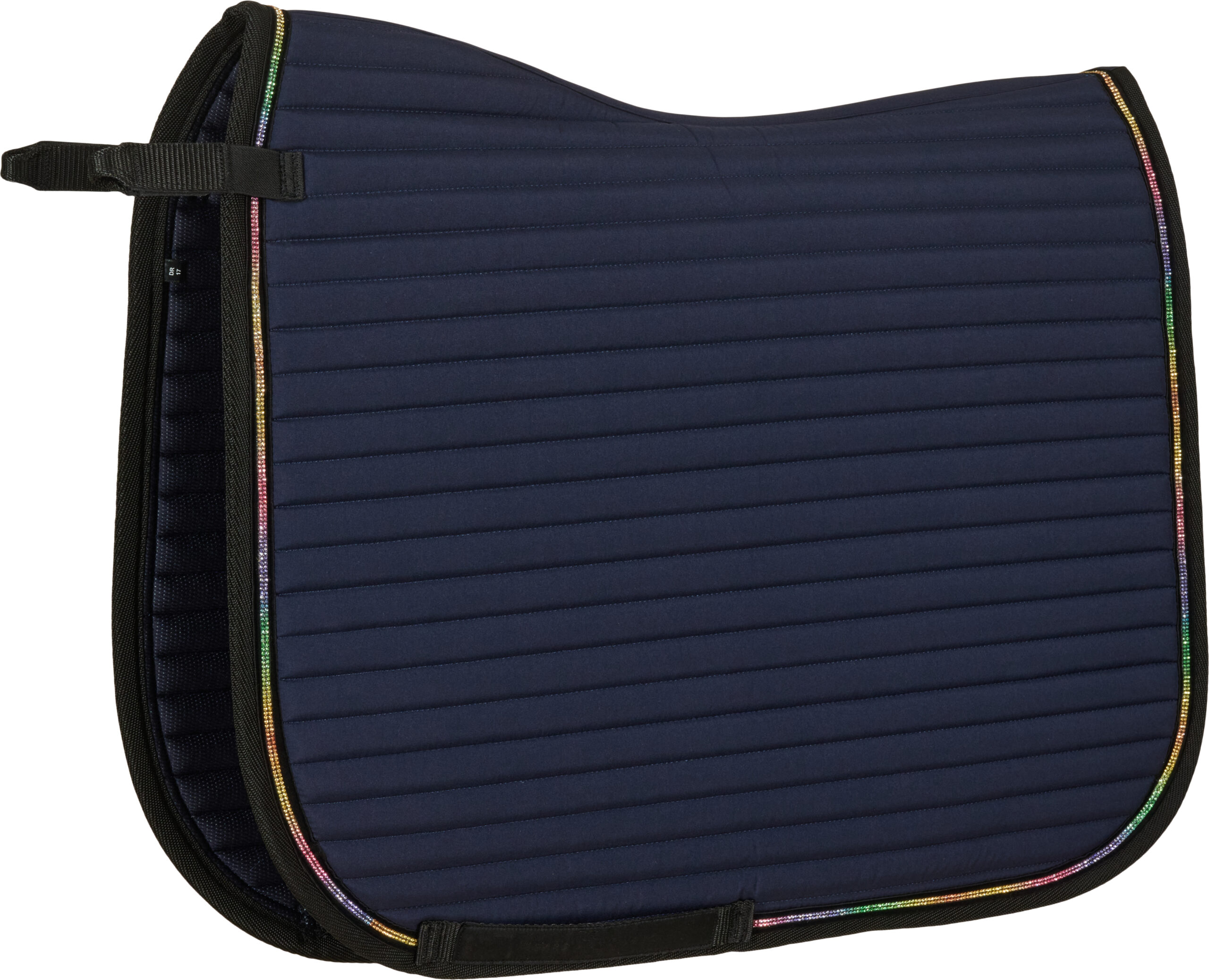 Horse Guard Bellingham-Schabrak, dressyr - Navy , Dressyr 16"
